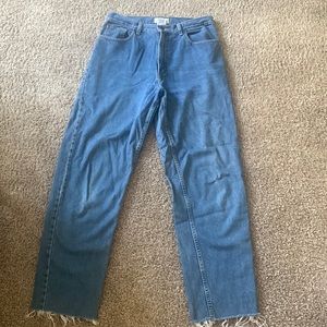 Dark wash LLBean jeans